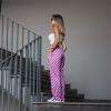 Pembe Black Pink Logo Kolaj Oversize (Unisex) Eşofman