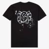 Siyah Gothic Spider Punk Unisex T-Shirt