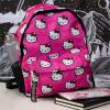 Suluklu Pembe Hello Kitty Basic Kolaj Okul Sırt Çantası