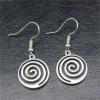 Swirl Sonsuzluk Silver Küpe